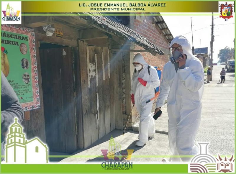 SANITIZACIÓN DE ESPACIOS PUBLICOS